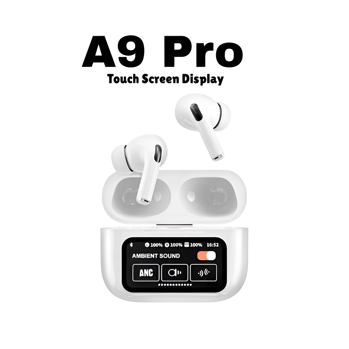 Latest A9 Pro Touch Screen Airpods Price in Pakistan